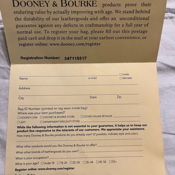 New without tags. Dooney & Burke Graham Gray Plaid Suki Crossbody purse - Picture 5 of 5